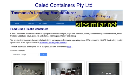 Caledcontainers similar sites
