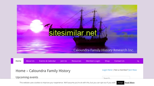 caloundrafamilyhistory.org.au alternative sites