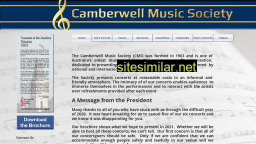 camberwellmusic.org.au alternative sites