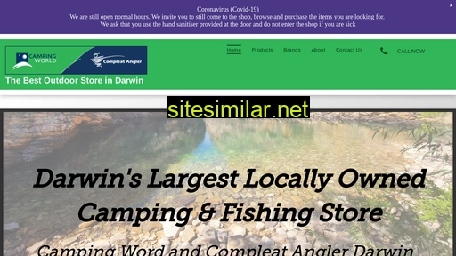 campingworlddarwin.com.au alternative sites