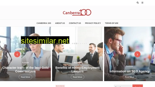 canberra100.com.au alternative sites