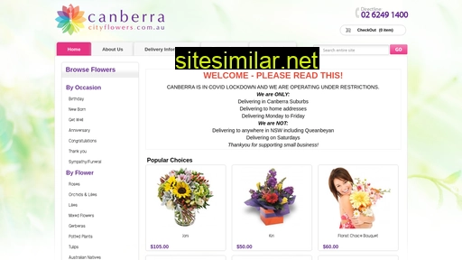 canberracityflowers.com.au alternative sites