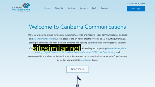 Canberracomms similar sites