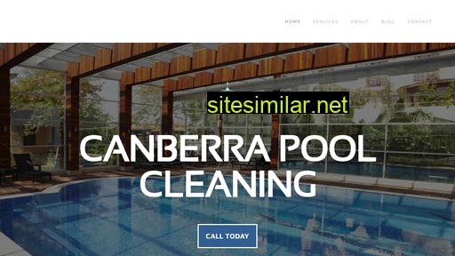 canberrapoolcleaning.com.au alternative sites