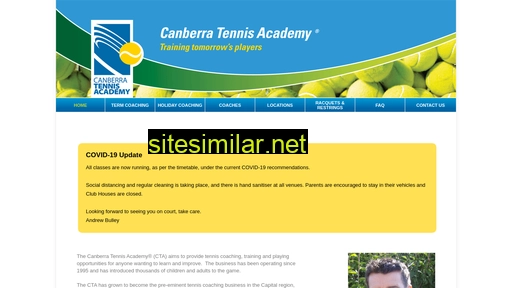Canberratennisacademy similar sites