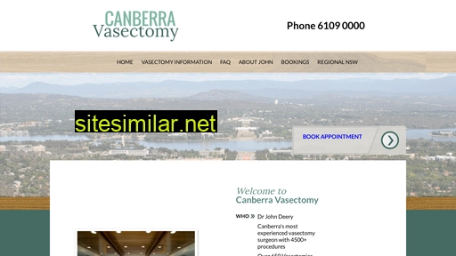 canberravasectomy.com.au alternative sites