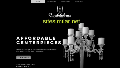 candelabrasandaccessories.com.au alternative sites