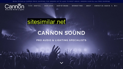 cannonsound.com.au alternative sites