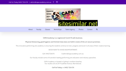 capa-academy.com.au alternative sites