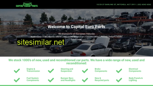 capitaleuroparts.com.au alternative sites