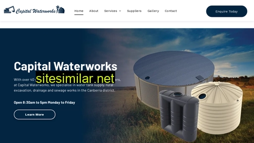 capitalwaterworks.com.au alternative sites