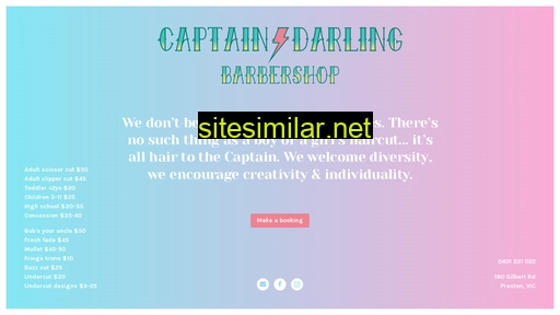 captaindarling.com.au alternative sites