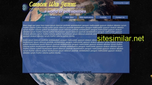 carboneweb.com.au alternative sites