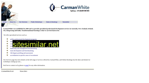 carmanwhite.com.au alternative sites