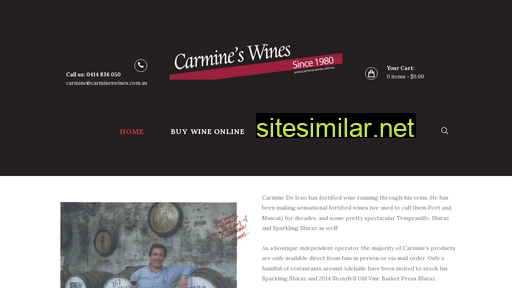 carmineswines.com.au alternative sites