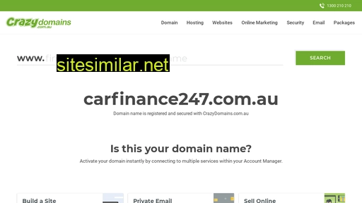 carfinance247.com.au alternative sites
