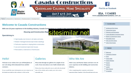 Casadaconstructions similar sites