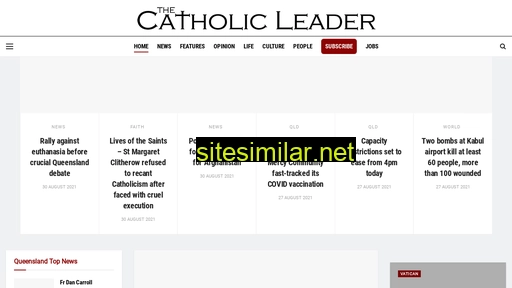 catholicleader.com.au alternative sites