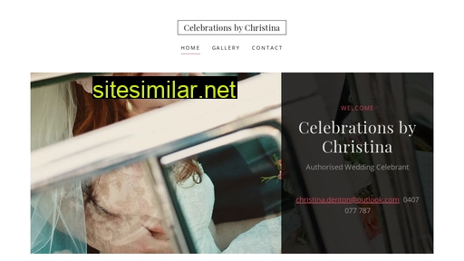 celebrationsbychristina.com.au alternative sites