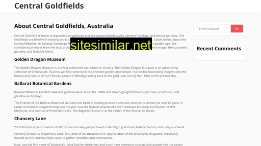 centralgoldfields.com.au alternative sites