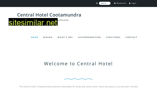 centralhotel.net.au alternative sites