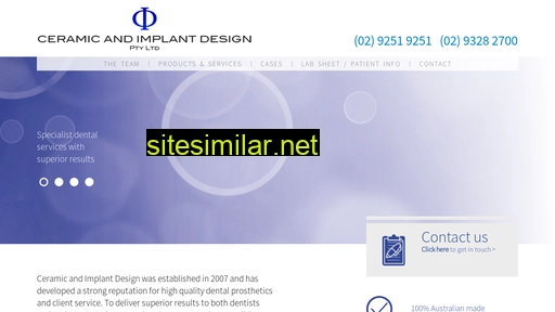 ceramicandimplantdesign.com.au alternative sites