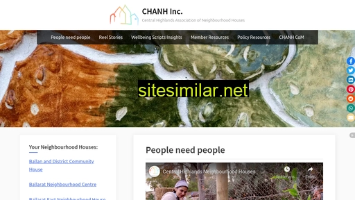 chanh.org.au alternative sites