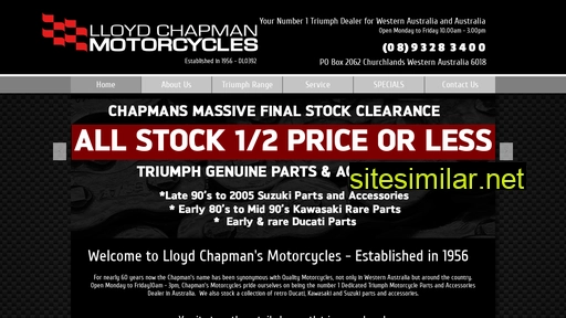 Chapmanmotorcycles similar sites