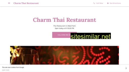 charmthairestaurant.com.au alternative sites