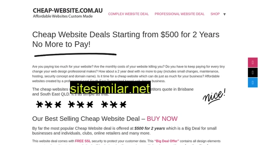 Cheap-website similar sites