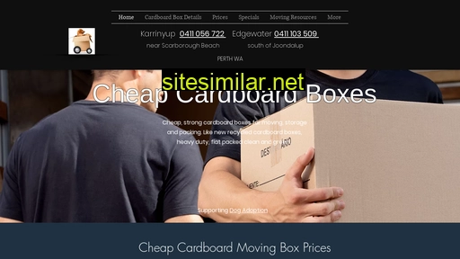cheapcardboardboxes.com.au alternative sites