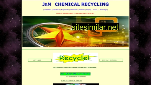 chemicalrecycling.com.au alternative sites