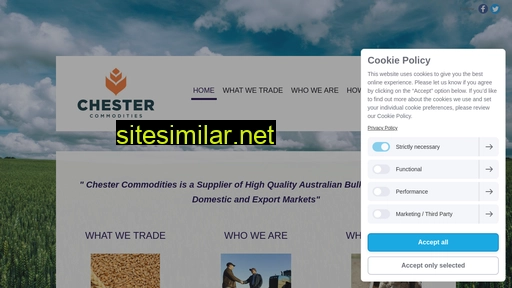 Chestercommodities similar sites