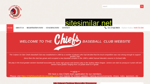 chiefs.net.au alternative sites