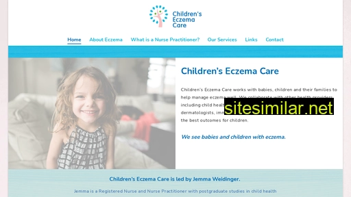 Childrenseczemacare similar sites