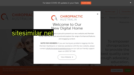 chiropracticaustralia.org.au alternative sites
