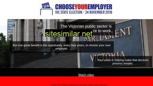 chooseyouremployer.com.au alternative sites