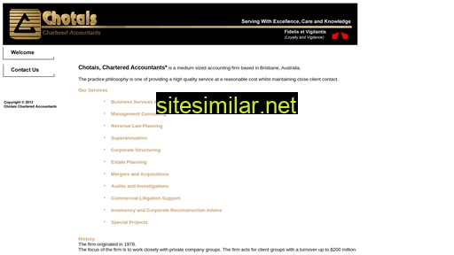 chotais.com.au alternative sites