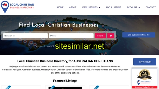 christianbusinessdirectory.com.au alternative sites