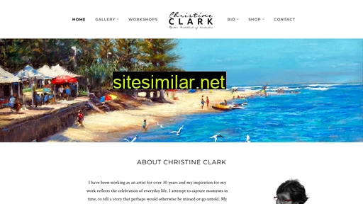 Christineclarkart similar sites