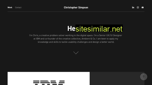christophersimpson.com.au alternative sites