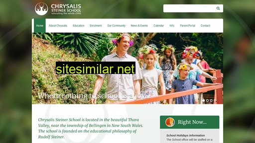 chrysalis.nsw.edu.au alternative sites