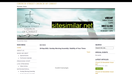 churchstreetcoc.org.au alternative sites