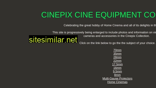 Cinepix similar sites