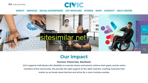 civic.org.au alternative sites