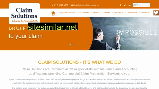 claimsolutions.com.au alternative sites