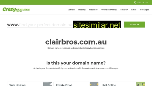 clairbros.com.au alternative sites
