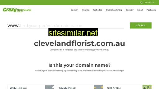 clevelandflorist.com.au alternative sites