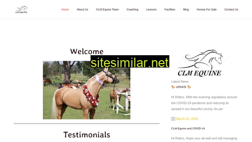 clmequine.com.au alternative sites