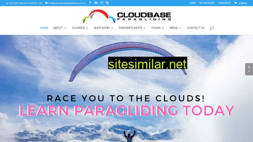 cloudbaseparagliding.com.au alternative sites
